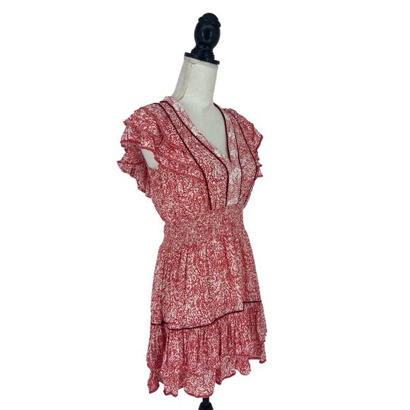 Poupette St. Barth Camila Ruffled Mini Dress - Picture 8 of 12